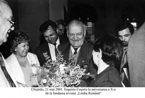 Eugeniu Coseriu-lingvist originar din Basarabia-21mai 2001-foto rev Limba Romana-500px